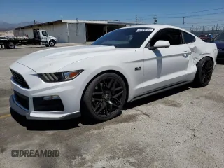 2015 Ford Mustang GT with VIN 1FA6P8CF2F5350994, listed as a Copart auction lot 63326235 with 79,852 mi miles and Salvage title. Bid and sale history available at DreamBid. Image 1.