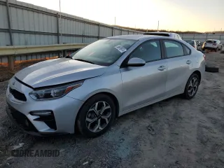 2021 Kia Forte LXS with VIN 3KPF24AD3ME368814, listed as a Copart auction lot 86879974 with 49,107 mi miles and Salvage Title. Bid and sale history available at carsss.com. Image 1.
