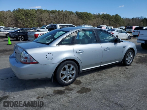 2009 Ford Taurus Limited with VIN 1FAHP25W89G107329, listed as a Copart auction lot 47865605 with 119,235 mi miles and Salvage Title. Bid and sale history available at carsss.com. Image 3.