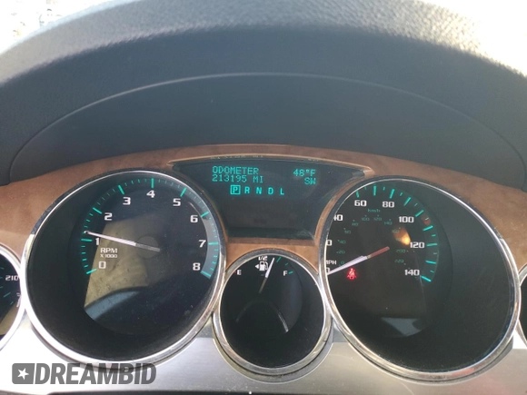 2009 Buick Enclave CX with VIN 5GAER13D99J173329, listed as a Copart auction lot 85738534 with 213,195 mi miles and Salvage Title. Bid and sale history available at DreamBid. Image 9.