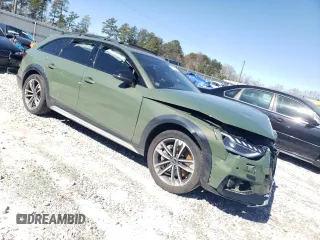 2023 Audi A4 allroad Prestige with VIN WA19ABF46PA054086, listed as a Copart auction lot 46488925 with 20,609 mi miles and Salvage Title. Bid and sale history available at carsss.com. Image 4.