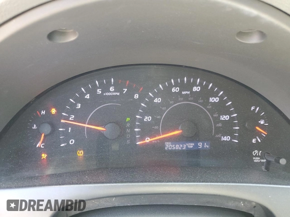 2011 Toyota Camry LE z VIN 4T4BF3EK2BR099954, wystawiony jako Copart lot #55970635 z przebiegiem 205 823 mil mil oraz Szkoda całkowita • Salvage title. Historia ofert i sprzedaży dostępna na DreamBid. Obrazek 9.
