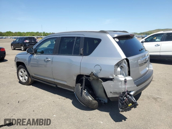 2017 Jeep Compass High Altitude with VIN 1C4NJCEA0HD147820, listed as a Copart auction lot 58565245 with 120,197 mi miles and Salvage title. Bid and sale history available at DreamBid. Image 2.