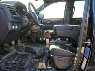 2021 GMC Yukon AT4 with VIN 1GKS2CKD4MR434657, listed as a Copart auction lot 48391035 with 78,769 mi miles and Salvage Title. Bid and sale history available at carsss.com. Image 7.