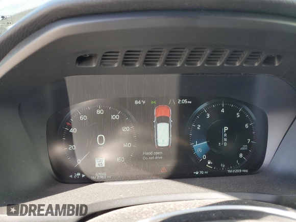 2019 Volvo XC90 Momentum with VIN YV4102PK8K1485926, listed as a Copart auction lot 74306274 with 67,045 mi miles and Salvage Title. Bid and sale history available at carsss.com. Image 9.