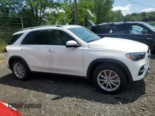 2024 Mercedes-Benz GLE 350 with VIN 4JGFB4FB9RB035122, listed as a Copart auction lot 66185215 with 32,158 mi miles and Salvage title. Bid and sale history available at DreamBid. Image 4.