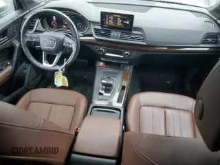 2019 Audi Q5 Premium Plus z VIN WA1BNAFY9K2136710, wystawiony jako Copart lot #55997445 z przebiegiem 56 996 mil mil oraz Szkoda całkowita • Salvage title. Historia ofert i sprzedaży dostępna na DreamBid. Obrazek 8.