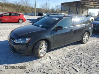 2016 Volkswagen Golf SportWagen TSI S with VIN 3VWC17AU4GM523501, listed as a Copart auction lot 41684845 with 108,466 mi miles and Salvage Title. Bid and sale history available at carsss.com. Image 1.