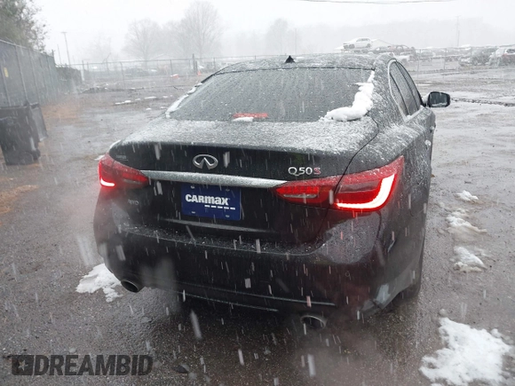 2019 Infiniti Q50 Red Sport 400 с VIN JN1FV7AR1KM800239, выставлен на аукционе IAAI как лот 40920482 с пробегом 52 348 миль миль и . История ставок и продаж доступна на DreamBid. Изображение 4.