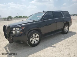 2017 Chevrolet Tahoe Commercial with VIN 1GNLCDEC4HR370753, listed as a Copart auction lot 51848465 with 170,898 mi miles and Salvage Title. Bid and sale history available at carsss.com. Image 1.