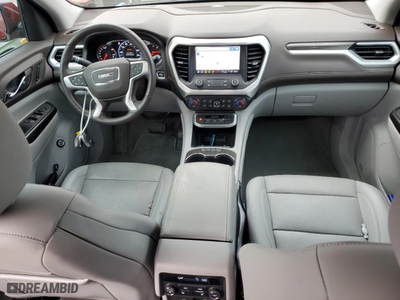 2021 GMC Acadia SLT with VIN 1GKKNMLS9MZ228115, listed as a Copart auction lot 45305605 with 23,615 mi miles and Salvage Title. Bid and sale history available at carsss.com. Image 8.