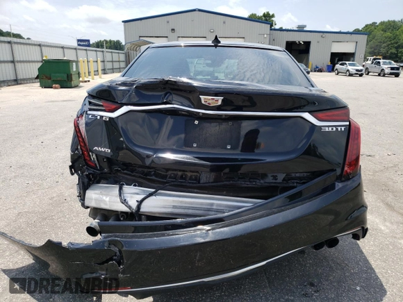 2019 Cadillac CT6 Sport AWD with VIN 1G6KP5R64KU144786, listed as a Copart auction lot 63397094 with 69,756 mi miles and Salvage title. Bid and sale history available at DreamBid. Image 6.
