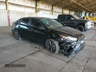 2024 Kia Forte LX with VIN 3KPF24AD9RE812057, listed as a Copart auction lot 50373325 with 7,839 mi miles and Salvage Title. Bid and sale history available at carsss.com. Image 4.