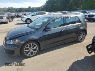 2015 Volkswagen Golf GTI S with VIN 3VW5T7AU8FM103564, listed as a Copart auction lot 70100624 with 122,559 mi miles and Salvage Title. Bid and sale history available at carsss.com. Image 1.