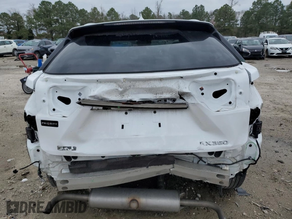 2021 Lexus RX 350 F Sport with VIN 2T2SZMDA6MC291491, listed as a Copart auction lot 47414815 with 54,603 mi miles and Salvage Title. Bid and sale history available at DreamBid. Image 6.