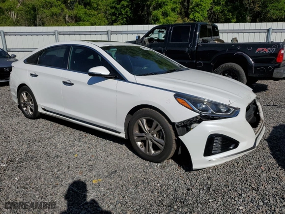 2019 Hyundai Sonata Sport with VIN 5NPE34AFXKH750132, listed as a Copart auction lot 50071885 with 90,964 mi miles and Non Repairable. Bid and sale history available at carsss.com. Image 4.