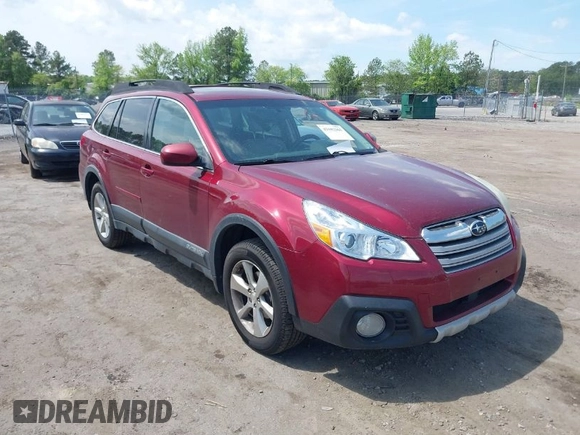 2014 Subaru Outback 2.5i Limited with VIN 4S4BRCNC7E3311039, listed as a IAAI auction lot 42102365 with 187,861 mi miles. Bid and sale history available at carsss.com. Image 1.