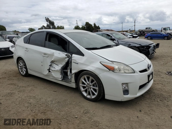 2010 Toyota Prius Four with VIN JTDKN3DU5A1292832, listed as a Copart auction lot 54495775 with 147,759 mi miles and Salvage Title. Bid and sale history available at DreamBid. Image 4.