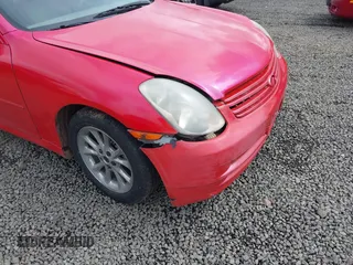 2003 Infiniti G35 w/Leather z VIN JNKCV51E43M300156, wystawiony jako IAAI lot #42306274 z przebiegiem Nie podano mil oraz . Historia ofert i sprzedaży dostępna na DreamBid. Obrazek 6.