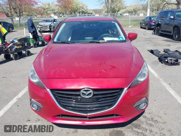 2014 Mazda 3 S Grand Touring with VIN JM1BM1W32E1107542, listed as a IAAI auction lot 42070484 with 132,395 mi miles and . Bid and sale history available at DreamBid. Image 12.