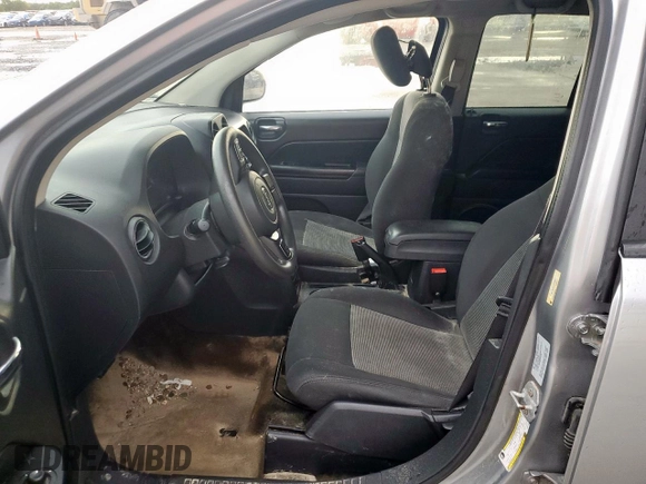 2016 Jeep Compass Sport with VIN 1C4NJCBA8GD559907, listed as a Copart auction lot 60862605 with Not provided miles and Salvage title. Bid and sale history available at DreamBid. Image 7.