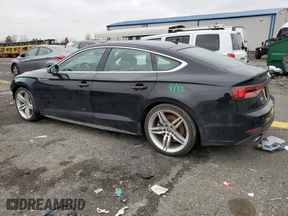 2018 Audi A5 Sportback Premium Plus with VIN WAUENCF53JA060424, listed as a Copart auction lot 40566934 with 60,963 mi miles. Bid and sale history available at carsss.com. Image 2.