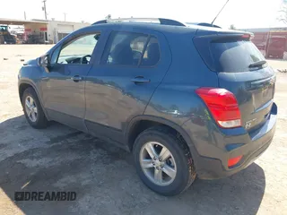 2021 Chevrolet Trax LT with VIN KL7CJPSB3MB323158, listed as a IAAI auction lot 41743200 with 91,229 mi miles. Bid and sale history available at carsss.com. Image 3.