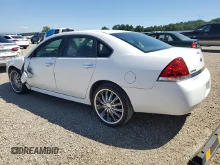 2010 Chevrolet Impala LS with VIN 2G1WA5EN9A1122055, listed as a Copart auction lot 54857175 with 118,239 mi miles and Salvage Title. Bid and sale history available at DreamBid. Image 2.