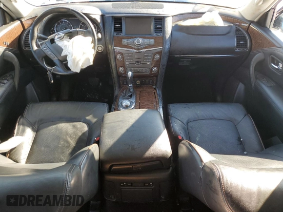 2020 Nissan Armada SL with VIN JN8AY2NC1LX519120, listed as a Copart auction lot 87589765 with 0 mi miles and Salvage Title. Bid and sale history available at carsss.com. Image 8.
