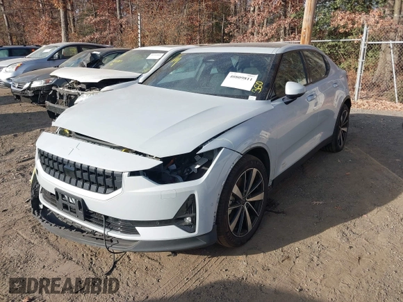 2021 Polestar 2 Launch Edition with VIN LPSED3KA6ML010269, listed as a IAAI auction lot 40809811 with 40,595 mi miles and . Bid and sale history available at DreamBid. Image 2.