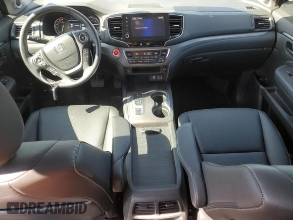 2023 Honda Ridgeline RTL-E with VIN 5FPYK3F74PB006003, listed as a Copart auction lot 55276305 with 26,095 mi miles and Clean title. Bid and sale history available at DreamBid. Image 8.