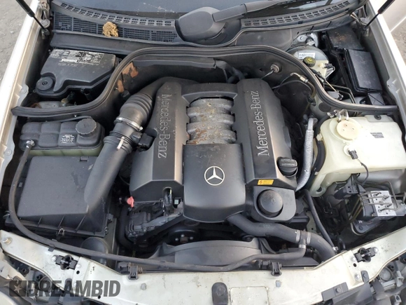 2000 Mercedes-Benz CLK 320/430 with VIN WDBLJ65G3YF140232, listed as a Copart auction lot 85530444 with Not Provided miles and Salvage Title. Bid and sale history available at DreamBid. Image 11.