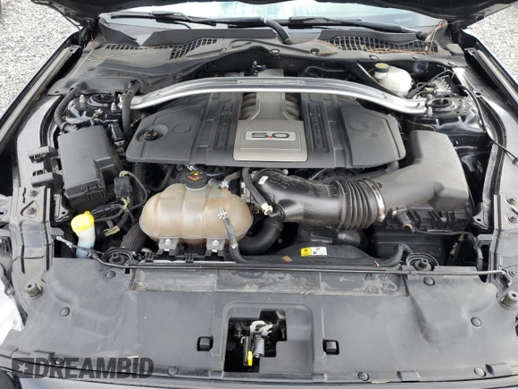 2018 Ford Mustang GT Premium with VIN 1FATP8FF6J5110967, listed as a Copart auction lot 85610744 with Not provided miles and Salvage title. Bid and sale history available at DreamBid. Image 11.