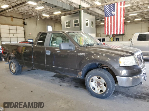 2007 Ford F-150 XLT with VIN 1FTVX14527NA19157, listed as a Copart auction lot 72973004 with 129,012 mi miles and Clean Title. Bid and sale history available at carsss.com. Image 4.