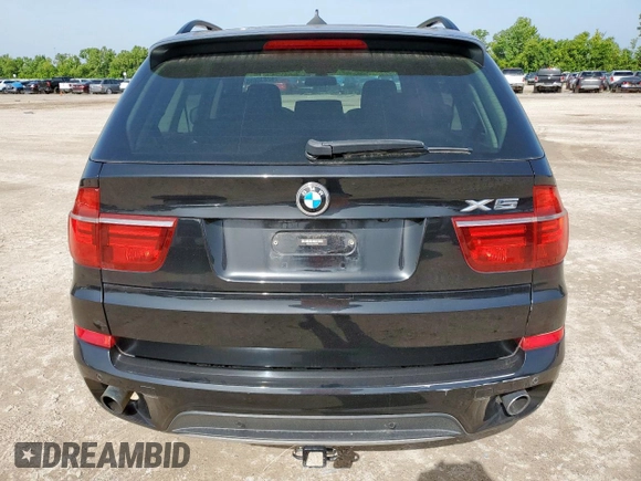 2012 BMW X5 35i with VIN 5UXZV4C54CL754852, listed as a Copart auction lot 62836055 with 108,627 mi miles and Clean title. Bid and sale history available at DreamBid. Image 6.
