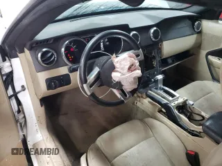2008 Ford Mustang Deluxe with VIN 1ZVHT84N785193936, listed as a Copart auction lot 47008295 with 112,696 mi miles and Salvage Title. Bid and sale history available at carsss.com. Image 8.