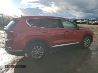 2020 Hyundai Santa Fe SEL w/SULEV with VIN 5NMS33AD6LH252875, listed as a Copart auction lot 42781385 with 55,128 mi miles and Clean Title. Bid and sale history available at carsss.com. Image 3.