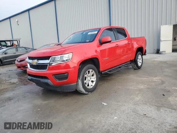 2019 Chevrolet Colorado 2WD LT with VIN 1GCGSCEAXK1171153, listed as a Copart auction lot 44960405 with 73,972 mi miles and Non repairable. Bid and sale history available at DreamBid. Image 1.