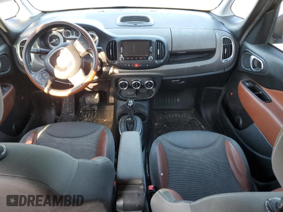 2014 FIAT 500L Trekking with VIN ZFBCFADH5EZ014340, listed as a Copart auction lot 42615255 with Not Provided miles and Clean Title. Bid and sale history available at DreamBid. Image 8.