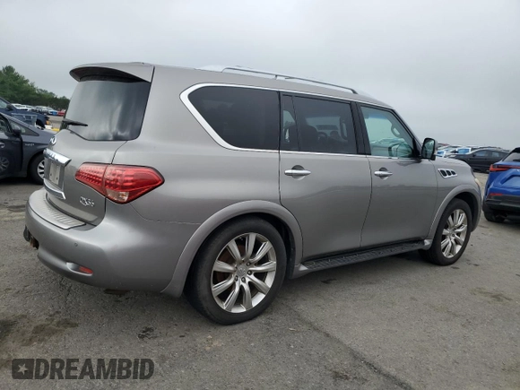 2012 Infiniti QX56 8-passenger with VIN JN8AZ2NC2C9317632, listed as a Copart auction lot 65179675 with 166,857 mi miles and Clean title. Bid and sale history available at DreamBid. Image 3.
