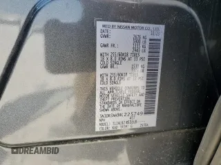2024 Nissan Pathfinder S with VIN 5N1DR3AA9RC225749, listed as a Copart auction lot 68127344 with 12,636 mi miles and Clean title. Bid and sale history available at DreamBid. Image 14.