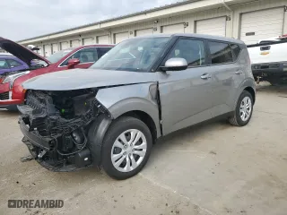 2025 Kia Soul LX with VIN KNDJ23AU4S7923111, listed as a Copart auction lot 49099845 with 2,549 mi miles and Salvage Title. Bid and sale history available at carsss.com. Image 1.