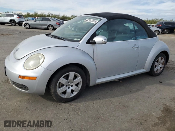 2007 Volkswagen Beetle with VIN 3VWRG31YX7M408602, listed as a Copart auction lot 82167314 with 98,776 mi miles and Clean title. Bid and sale history available at DreamBid. Image 1.