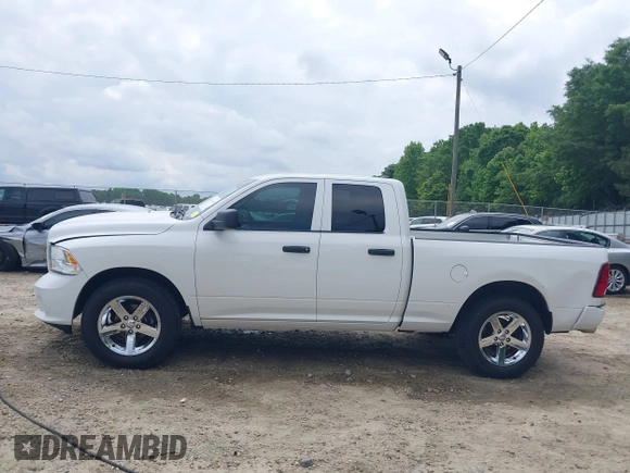 2018 Ram 1500 Tradesman with VIN 1C6RR7FT9JS184388, listed as a IAAI auction lot 42129524 with 127,750 mi miles and . Bid and sale history available at DreamBid. Image 14.