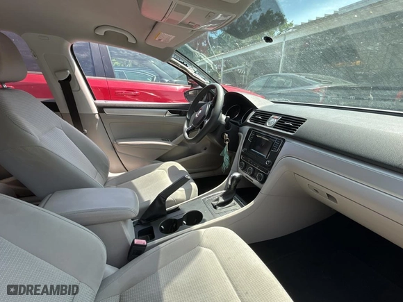 2017 Volkswagen Passat 1.8T S with VIN 1VWAT7A37HC023893, listed as a Copart auction lot 54632025 with 107,971 mi miles and Clean Title. Bid and sale history available at carsss.com. Image 5.