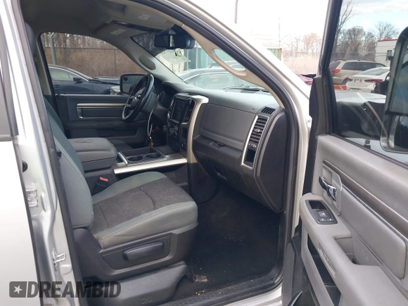 2014 Ram 1500 Big Horn with VIN 1C6RR7LM1ES370977, listed as a IAAI auction lot 41037510 with 145,692 mi miles and . Bid and sale history available at DreamBid. Image 5.