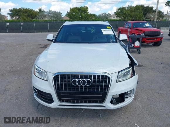 2015 Audi Q5 Premium Plus with VIN WA1LFAFP9FA116669, listed as a IAAI auction lot 41907893 with 115,638 mi miles and . Bid and sale history available at DreamBid. Image 13.