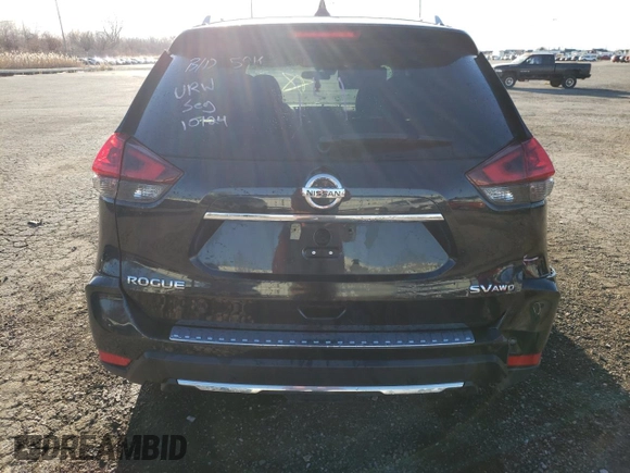 2019 Nissan Rogue SL with VIN 5N1AT2MV6KC730151, listed as a Copart auction lot 66619612 with 59,722 mi miles. Bid and sale history available at carsss.com. Image 6.