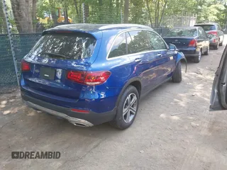 2021 Mercedes-Benz GLC 300 with VIN W1N0G8EB8MF948937, listed as a IAAI auction lot 42571738 with 38,527 mi miles and . Bid and sale history available at DreamBid. Image 4.
