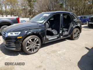 2020 Audi SQ5 Premium Plus with VIN WA1B4AFYXL2037124, listed as a Copart auction lot 45474703 with 17,609 mi miles. Bid and sale history available at carsss.com. Image 1.